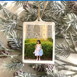 Square Shaped Photo Ornament